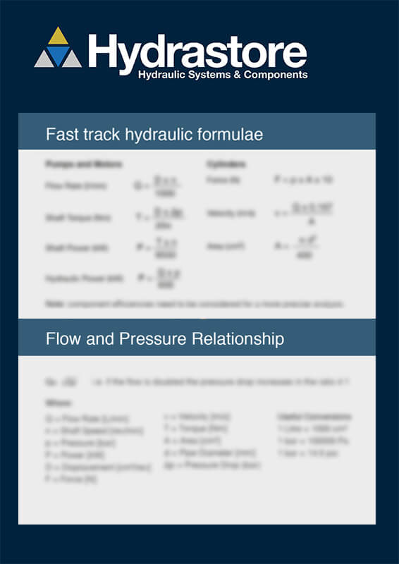 Pack of 5 Hydrastore formulae guides illustration