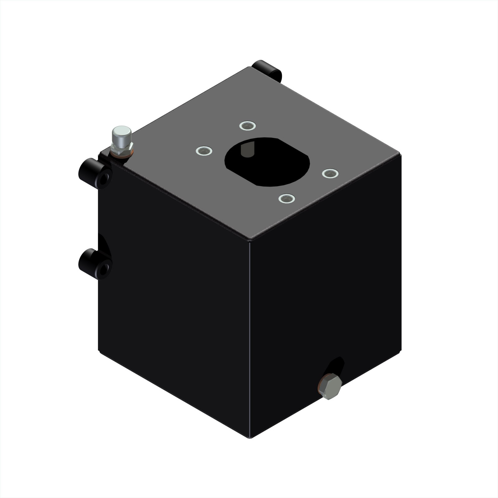 HAND PUMP TANK (STEEL) WITH SUCTION PIPE & BREATHER