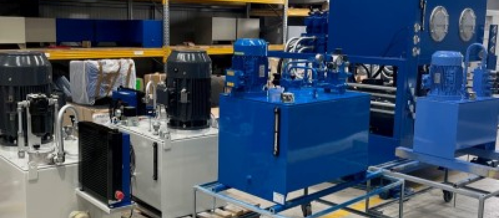 Hydraulic power pack types illustration 