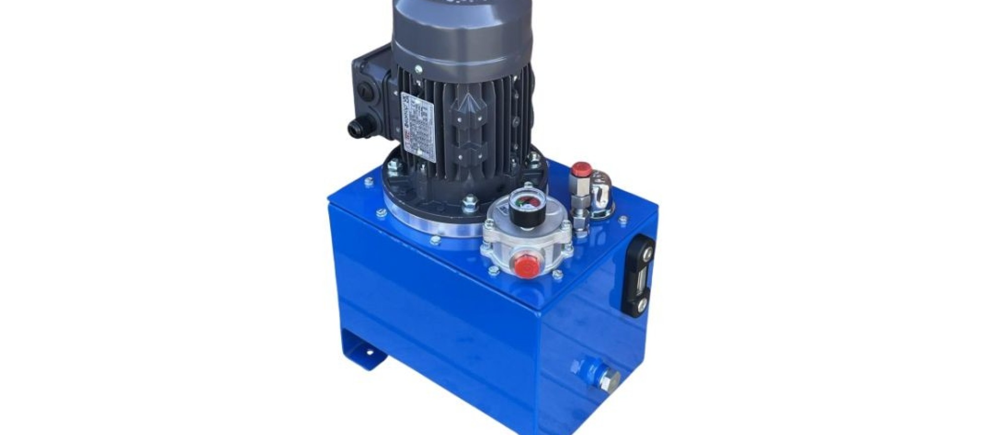 Hydraulic power pack maintenance checklist illustration 